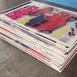 Vintage 1989 Street Rodder Magazine Full 12 Month Collection
